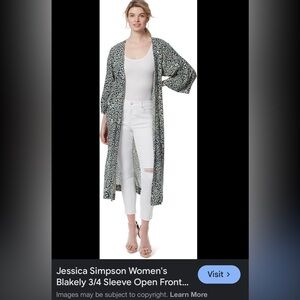 Jessica Simpson long cardigan
